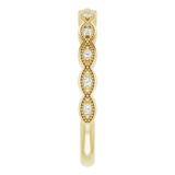 14K Yellow .07 CTW Diamond Anniversary Band photo 4