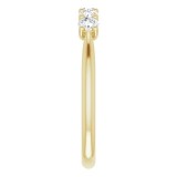 14K Yellow 1/2 CTW Diamond Anniversary Band photo 4