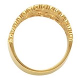 14K Yellow Freeform Ring photo 2