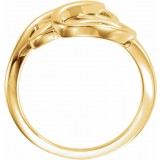 14K Yellow Freeform Ring photo 2