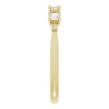 14K Yellow 1/6 CTW Diamond Anniversary Band photo 4