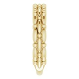 14K Yellow Stackable Ring photo 4