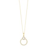 Gems One 14Kt Yellow Gold Diamond (1/3Ctw) Pendant photo