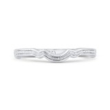 Shah Luxury Wedding Band In 14K White Gold photo