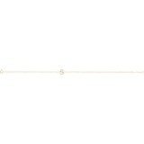 14K Yellow .05 CTW Diamond Initial S 6-7 Bracelet photo 2