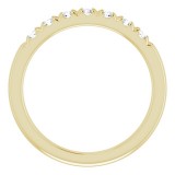 14K Yellow 3/8 CTW Diamond Anniversary Band photo 2