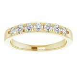 14K Yellow 3/8 CTW Diamond Anniversary Band photo 3