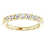 14K Yellow 3/8 CTW Diamond Anniversary Band photo 3