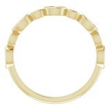 14K Yellow 1/4 CTW Diamond Anniversary Band photo 2
