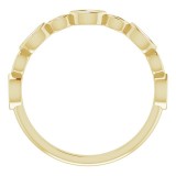 14K Yellow 1/4 CTW Diamond Anniversary Band photo 2