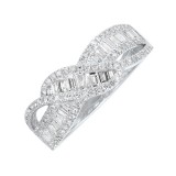 Gems One 14Kt White Gold Diamond (3/4Ctw) Ring photo