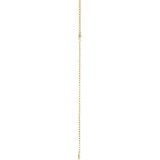 14K Yellow 1/5 CTW Diamond Y 15-17 Necklace photo 2