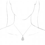 14K White Vintage-Inspired Freshwater Cultured Pearl 16-18 Necklace photo 3