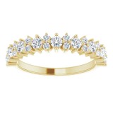 14K Yellow 3/4 CTW Diamond Anniversary Band photo 3