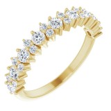 14K Yellow 3/4 CTW Diamond Anniversary Band photo