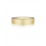 Henri Daussi 5mm Men's Wedding Band MB39 18k Gold Yellow 0.75 Ctw. photo 2