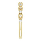 14K Yellow 1/5 CTW Diamond Anniversary Band photo 4