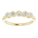 14K Yellow 1/3 CTW Diamond Ring photo 3