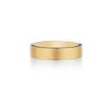 Henri Daussi 5mm Men's Wedding Band MB39 14k Gold Yellow 0.40 Ctw. photo