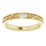 14K Yellow 1/4 CTW Diamond Anniversary Band photo 3