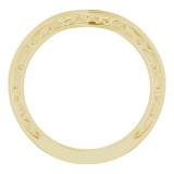 14K Yellow Matching Band photo 2