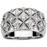 14K White 1/2 CTW Diamond Ring photo 3
