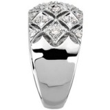 14K White 1/2 CTW Diamond Ring photo 4