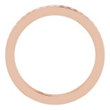 14K Rose 3/8 CTW Diamond Stackable Ring photo 2
