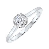 Gems One 14Kt White Gold Diamond(1/3Ctw) Ring photo