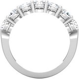 14K White 1 3/8 CTW Diamond Anniversary Band photo 2