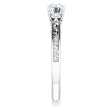14K White 7/8 CTW Diamond Anniversary Band photo 4
