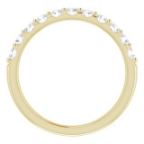 14K Yellow 1/2 CTW Diamond Anniversary Band photo 2