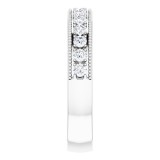 14K White 3/8 CTW Diamond Anniversary Band photo 4