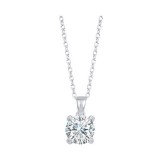 Gems One 14Kt White Gold Diamond (3/4Ctw) Pendant photo