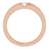 14K Rose 1/5 CTW Diamond Ring photo 2