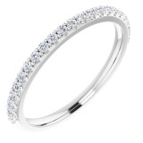 Platinum 1/5 CTW Diamond Anniversary Band photo