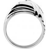 14K White Fashion Ring photo 2