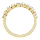 14K Yellow 3/4 CTW Diamond Anniversary Band photo 2