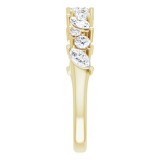 14K Yellow 3/4 CTW Diamond Anniversary Band photo 4