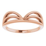 14K Rose Crown Ring photo 3