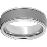 Serinium Rounded Edge Band with Sandblast Finish photo