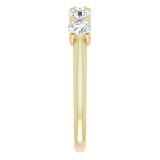 14K Yellow 1 CTW Diamond Anniversary Band photo 4