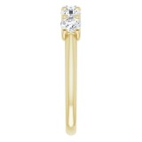 14K Yellow 1 CTW Diamond Anniversary Band photo 4