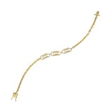 Gems One 10Kt Yellow Gold Diamond (1/6Ctw) Bracelet photo