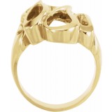 14K Yellow Freeform Ring photo 2