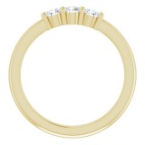 14K Yellow 1/3 CTW Diamond Anniversary Band photo 2