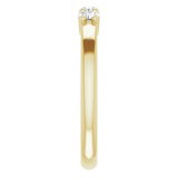14K Yellow 1/3 CTW Diamond Anniversary Band photo 4