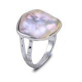 Imperial Pearl Sterling Silver Freshwater Pearl Ring photo