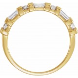 14K Yellow 3/8 CTW Diamond Anniversary Band photo 2