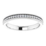 14K White 1/3 CTW Diamond Anniversary Band photo 3